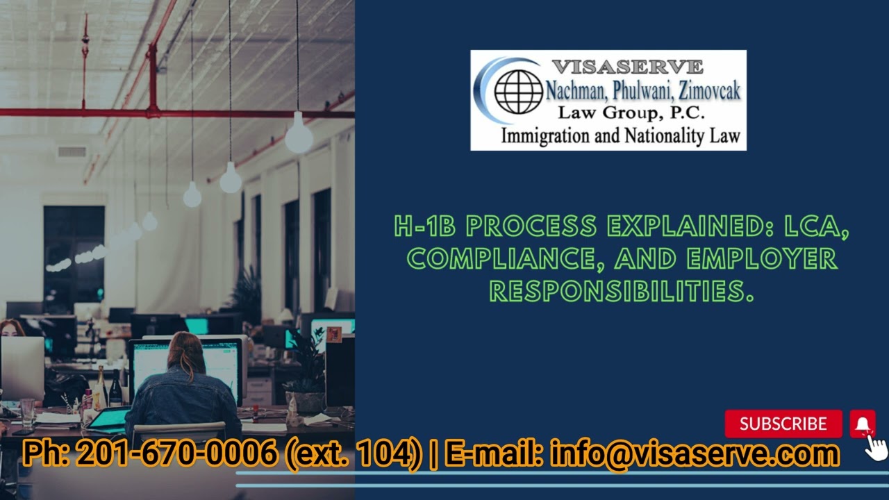 H1B Process Explained: LCA, Compliance, and Employer Responsibilities (Audio)