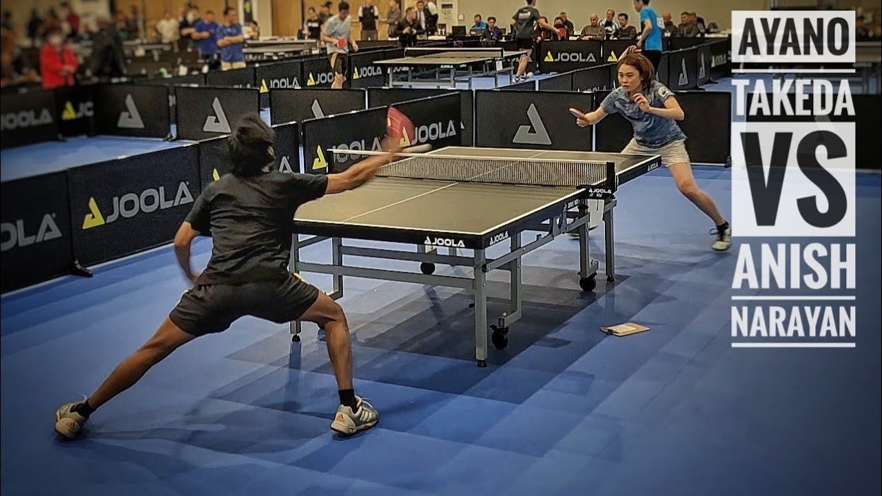 Ayano Takeda vs Anish Narayan // JOOLA LA Open 2022 Open Singles Prelim