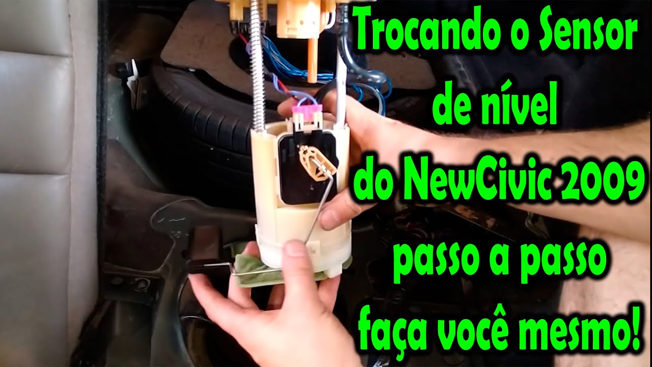Trocar Sensor de Nível do NewCivic - faça você mesmo