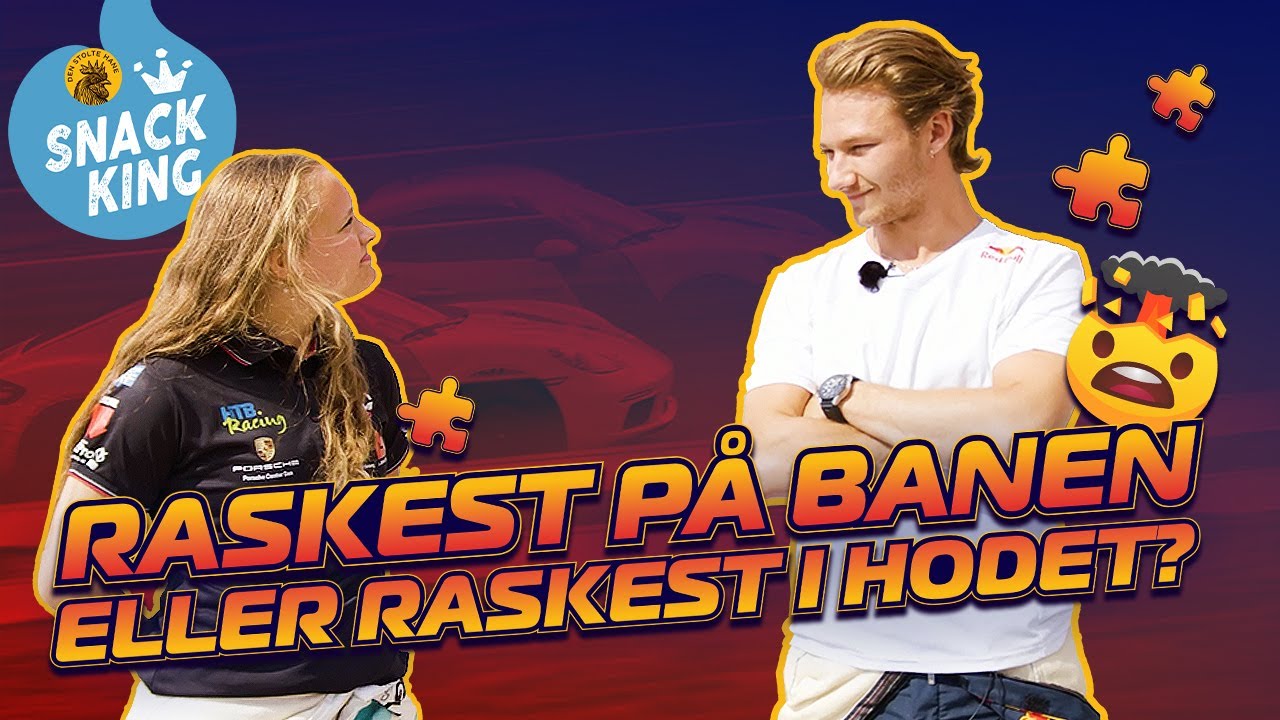 Snack King Challenge | Raskest på banen eller raskest i hode? 🤯