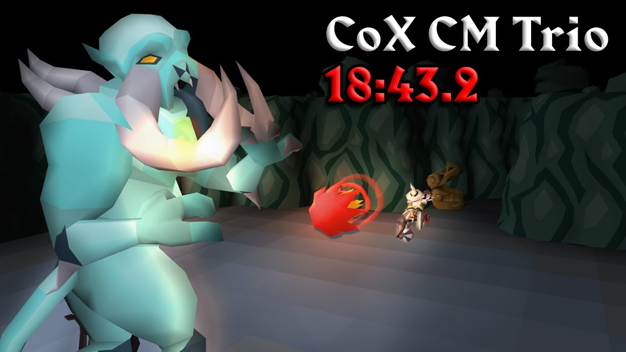 Trio CoX CM Speedrun (No Prep) - 