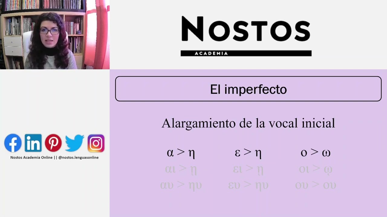 El imperfecto en griego antiguo