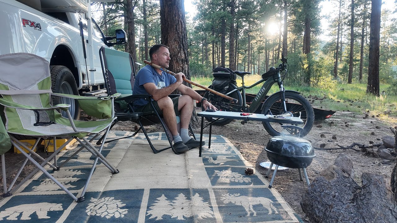 Escaping The Heat!  Bandelier National Monument & Free Camping Santa Fe NF - New Mexico