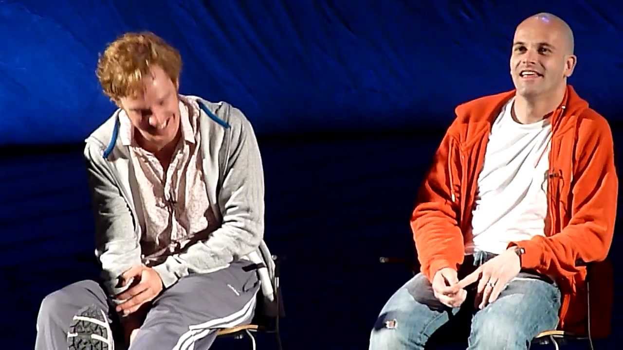 How the play has evolved - Q&A session for Frankenstein Jonny Lee mIller Benedict Cumerbatch