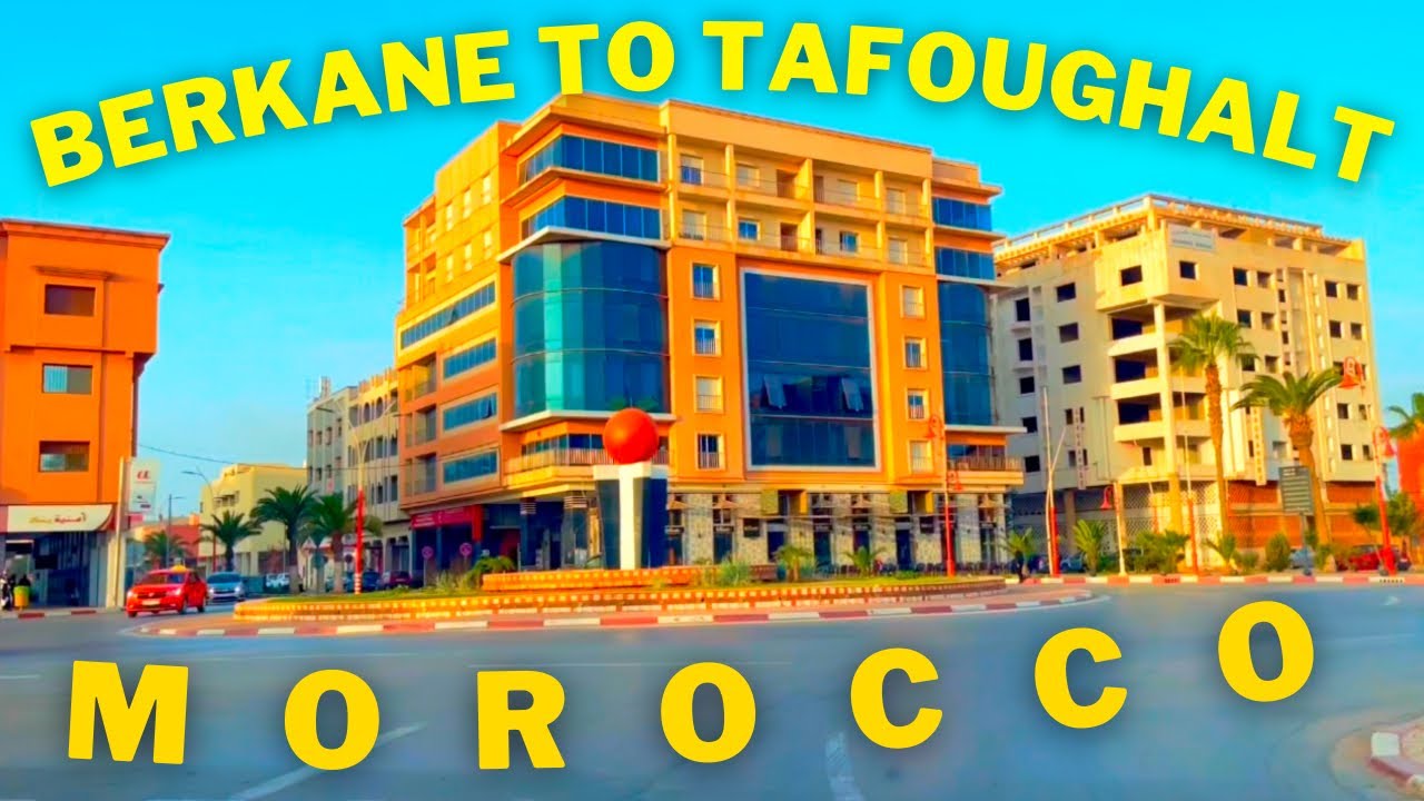 Driving from Berkane to Tafoughalt Morocco 🇲🇦 | Décembre 2024 | vidéo music person walking