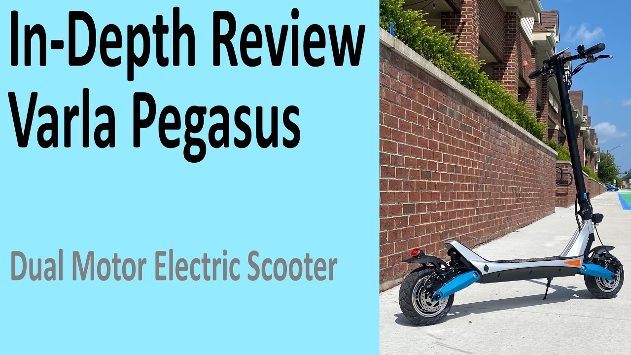 Varla Pegasus Review - Super Fun and Fast Dual Motor E-Scooter
