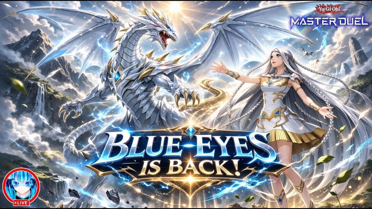 🔴 LIBERDADE! O Buff que faltava: Blue-Eyes Pós-Banlist Season 50 [Yu-Gi-Oh! Master Duel]
