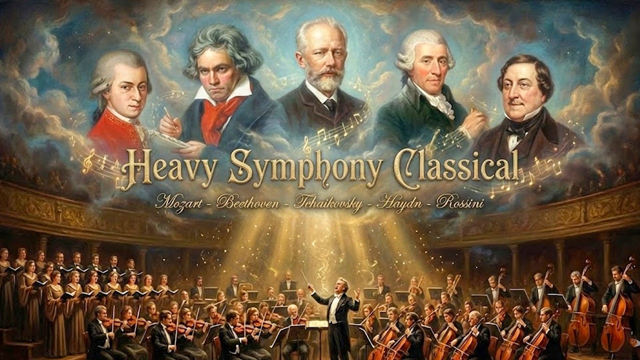 50 Most Listened To Classical Symphony Music of All Time🎻 Mozart, Beethoven, Tchaikovsky, Haydn,..