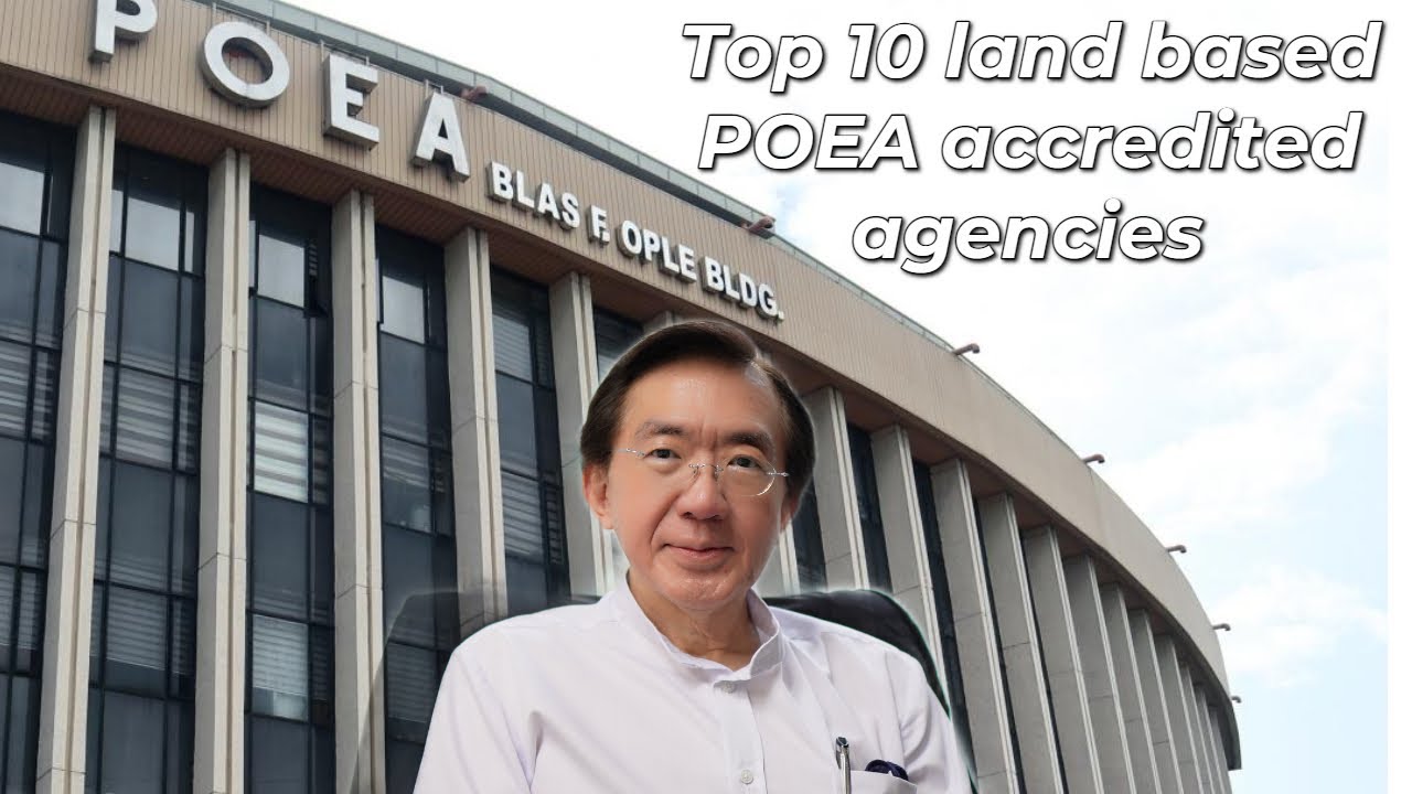 Top 10 list of agency accredited by POEA for land based jobs | Dad ng Bayan Michael Say