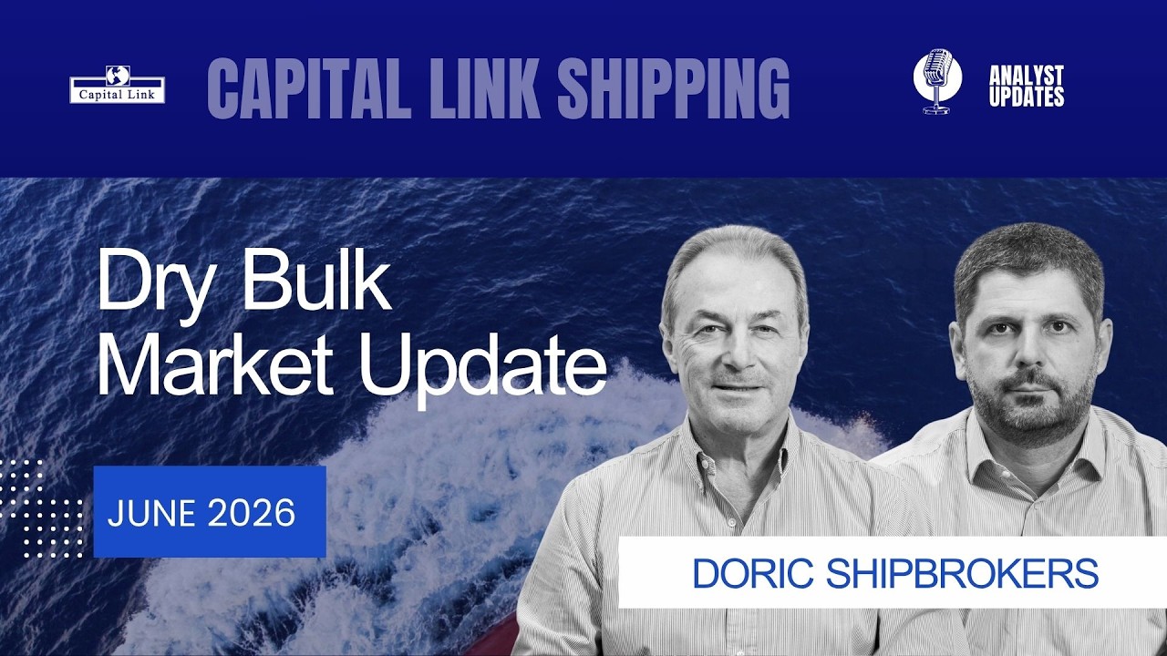 Обзор рынка сухих грузов от Doric Shipbrokers - июнь 2026 г.