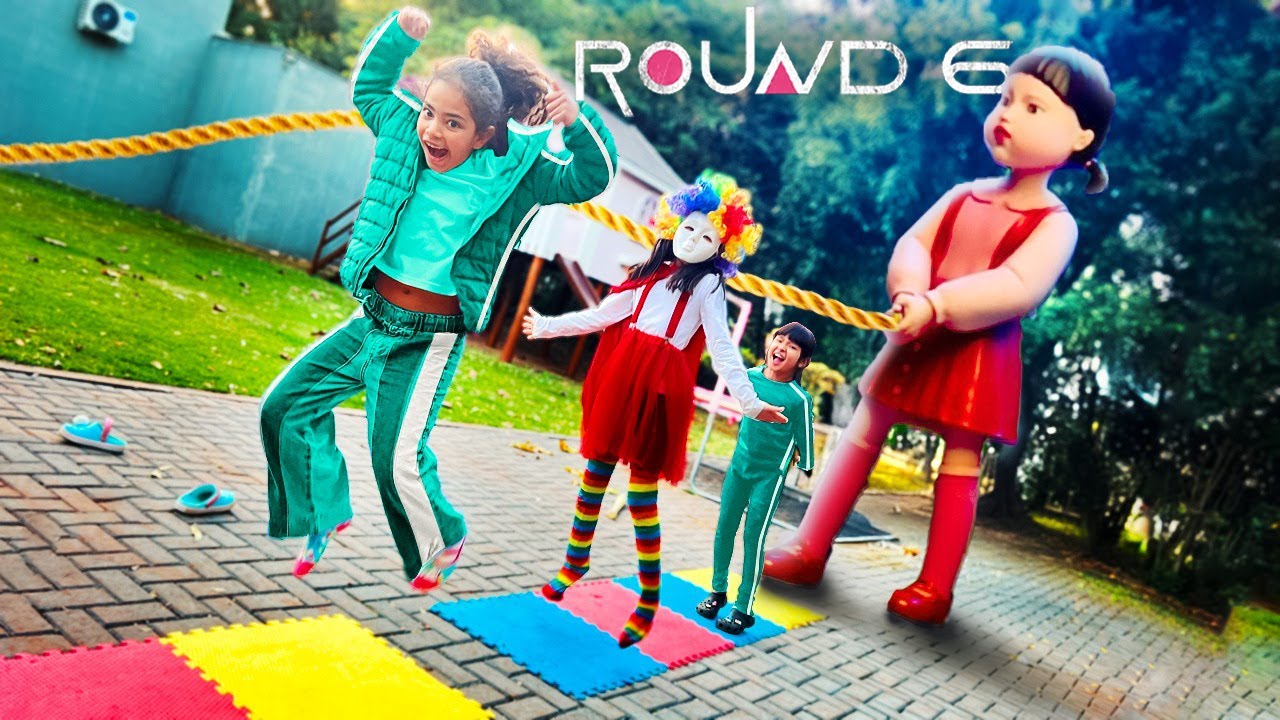 JOGAMOS OS JOGOS DO ROUND 6 NA VIDA REAL!!! * 3ª TEMPORADA *