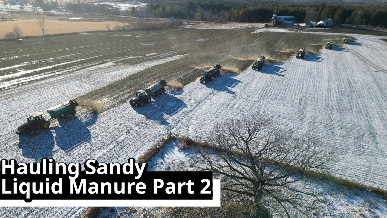 Hauling Sandy Liquid Manure Part 2