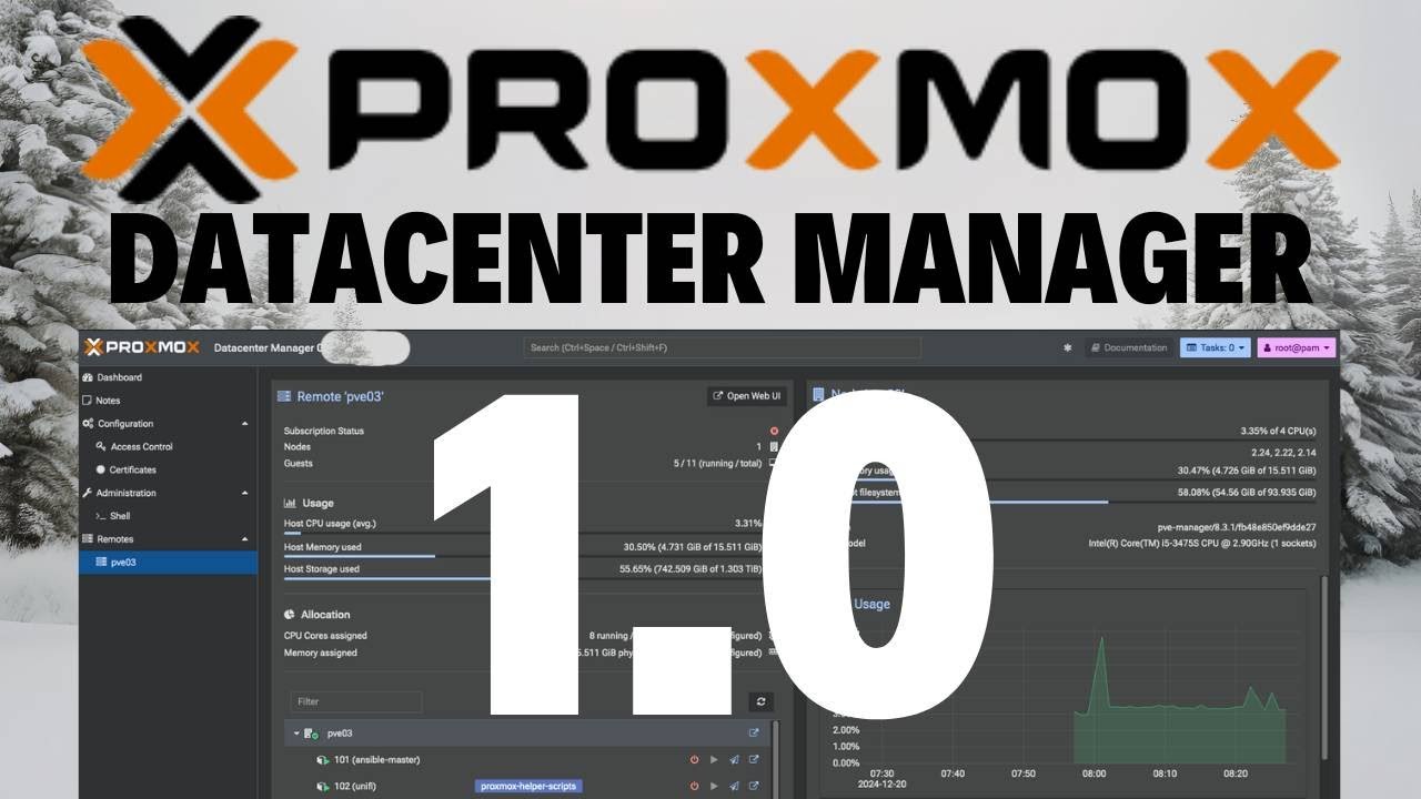 Testing Proxmox DataCenter Manager 1.0 & more!
