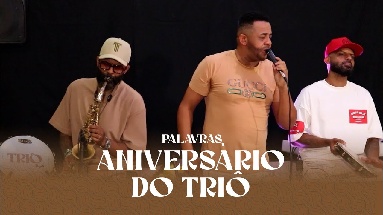 PALAVRAS | TRI&Ocirc; PAGODE GOSPEL - AO VIVO #pagodaogospel #pagodegospel #sambagospel
