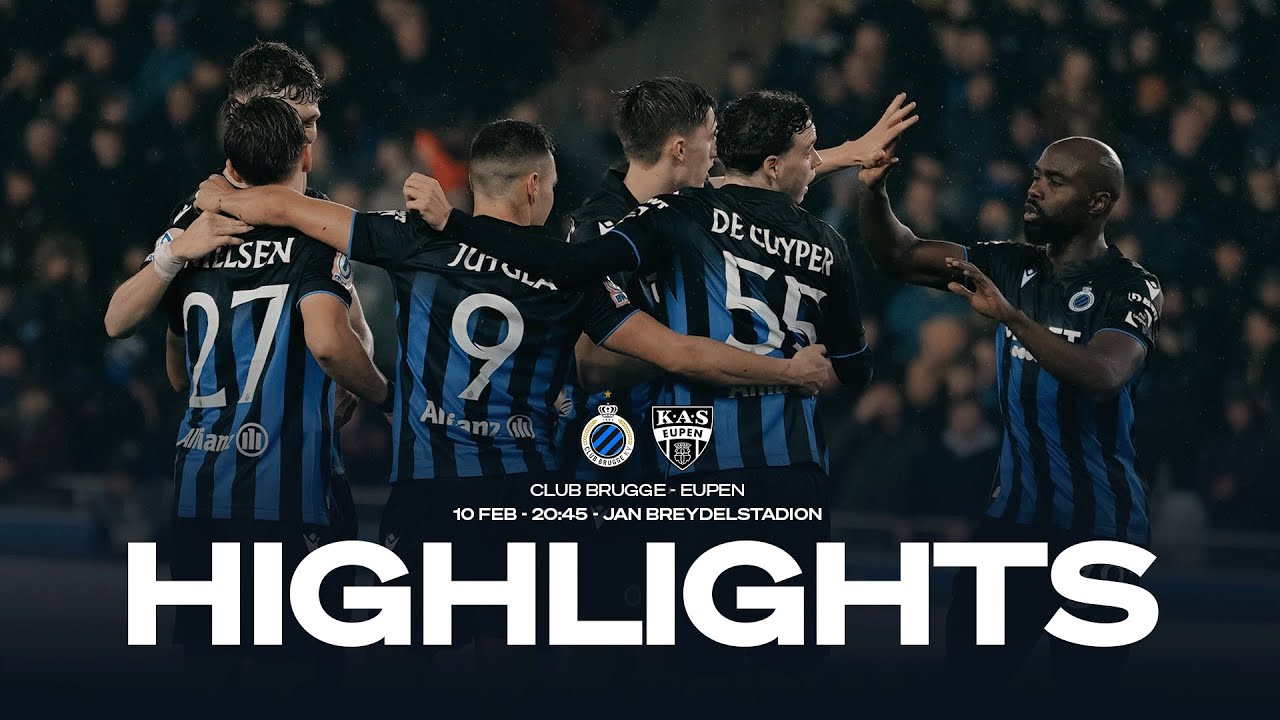 CLUB BRUGGE - KAS EUPEN | HIGHLIGHTS | 2023-2024