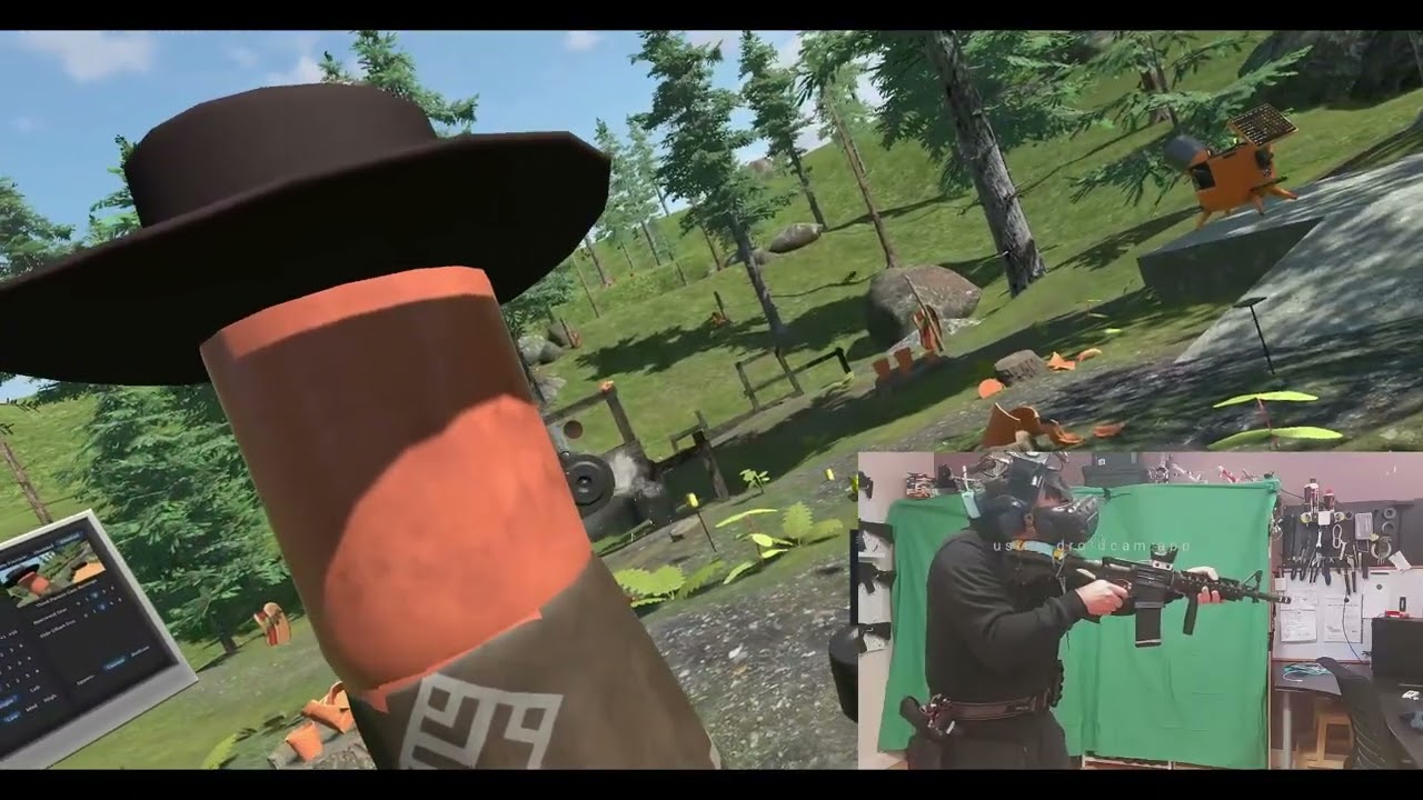 H3VR - Actual Airsoft Rifle Pistol Transition gameplay