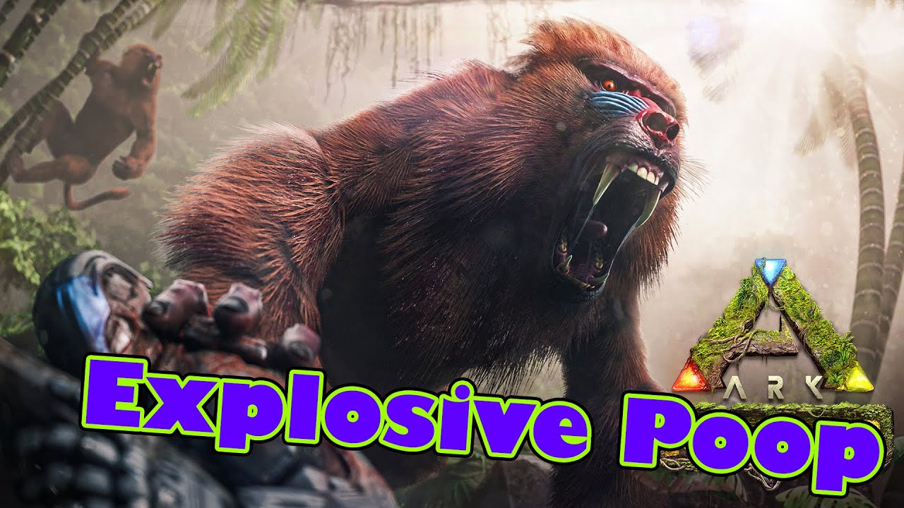 Ark's DINOPITHECUS looks CRAZY