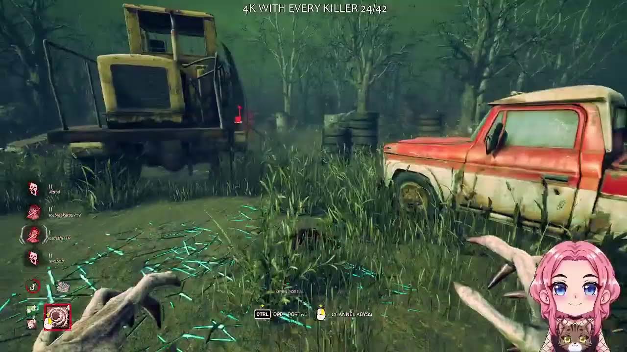 [18+] getting a 4k on every killer [horizontal stream]