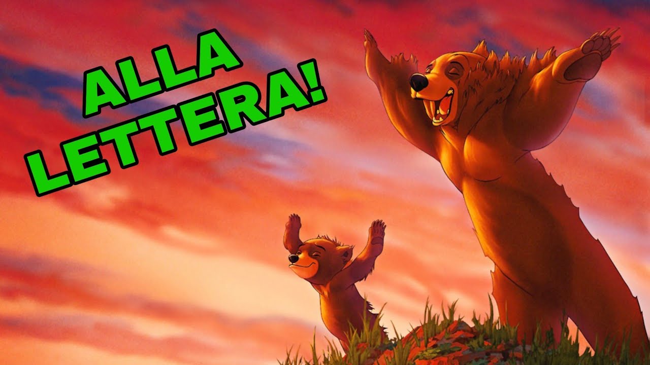 PARODIA Letterale - Il Mio Cammino (Koda Fratello Orso)