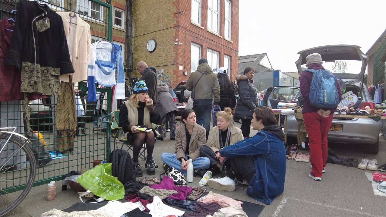 London Car Boot Sale | Princess May School | Hidden treasures | Second Hand Clothes | November 2022