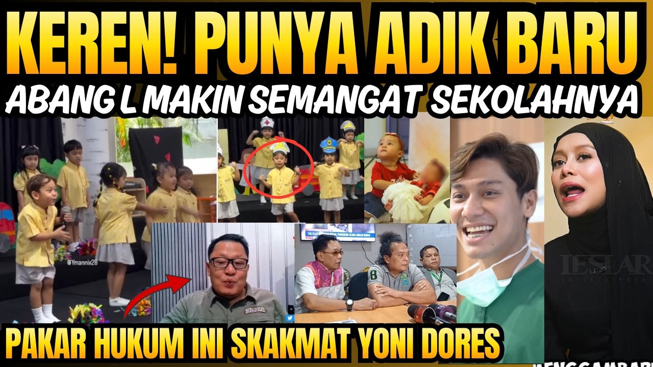 Semenjak Punya Adik baru, Abang L makin semangat sekolahnya, Una Lesti & Rizky Billar pasti bangga