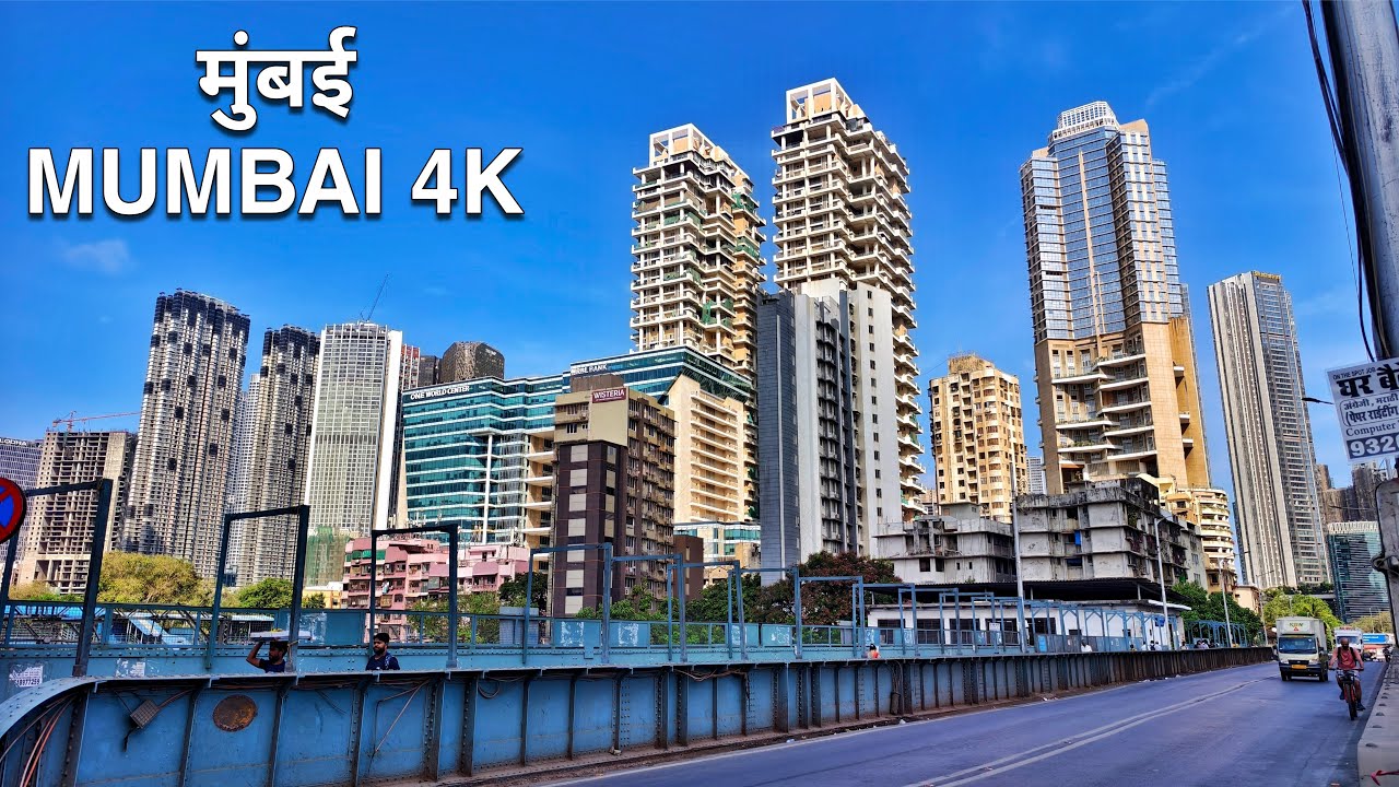 MUMBAI Downtown Walk - LOWER PAREL | Financial Capital of INDIA🇮🇳 Walking Tour in 4K