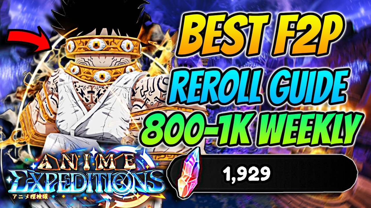 ЛУЧШИЙ F2P гайд: как получать 800-1000 рероллов в неделю в Anime Expeditions