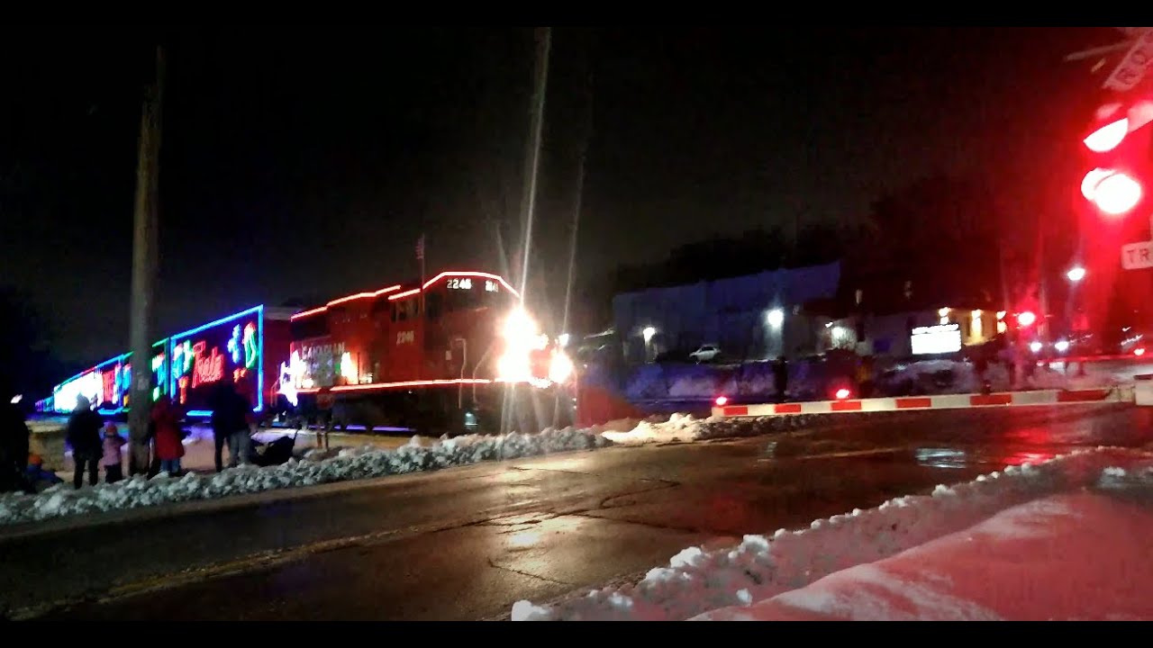 CPKC Holiday Train at Brookfield Rd, Brookfield WI