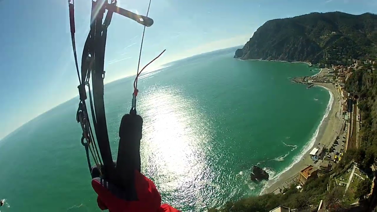 Monterosso al Mare  SP paragliding in volo 3 di 3 Aldo Barbieri 21 02 2026
