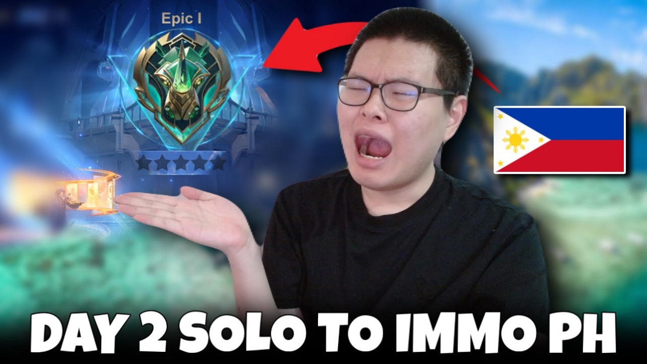 🔴 LEGEND TODAY!! | SOLO TO IMMORTAL IN THE PHILIPPINES DAY 2!! 🔴