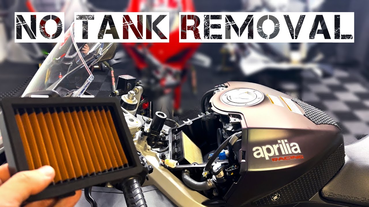 RS457 | Air Filter Install WITHOUT Removing the Gas Tank