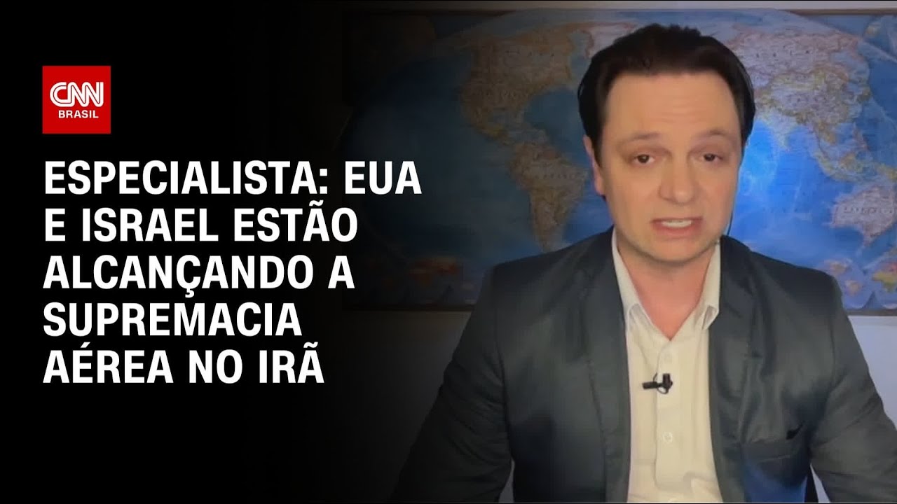 EUA e Israel estão alcançando o nível de supremacia aérea no Irã , diz especialista | CNN PRIME TIME