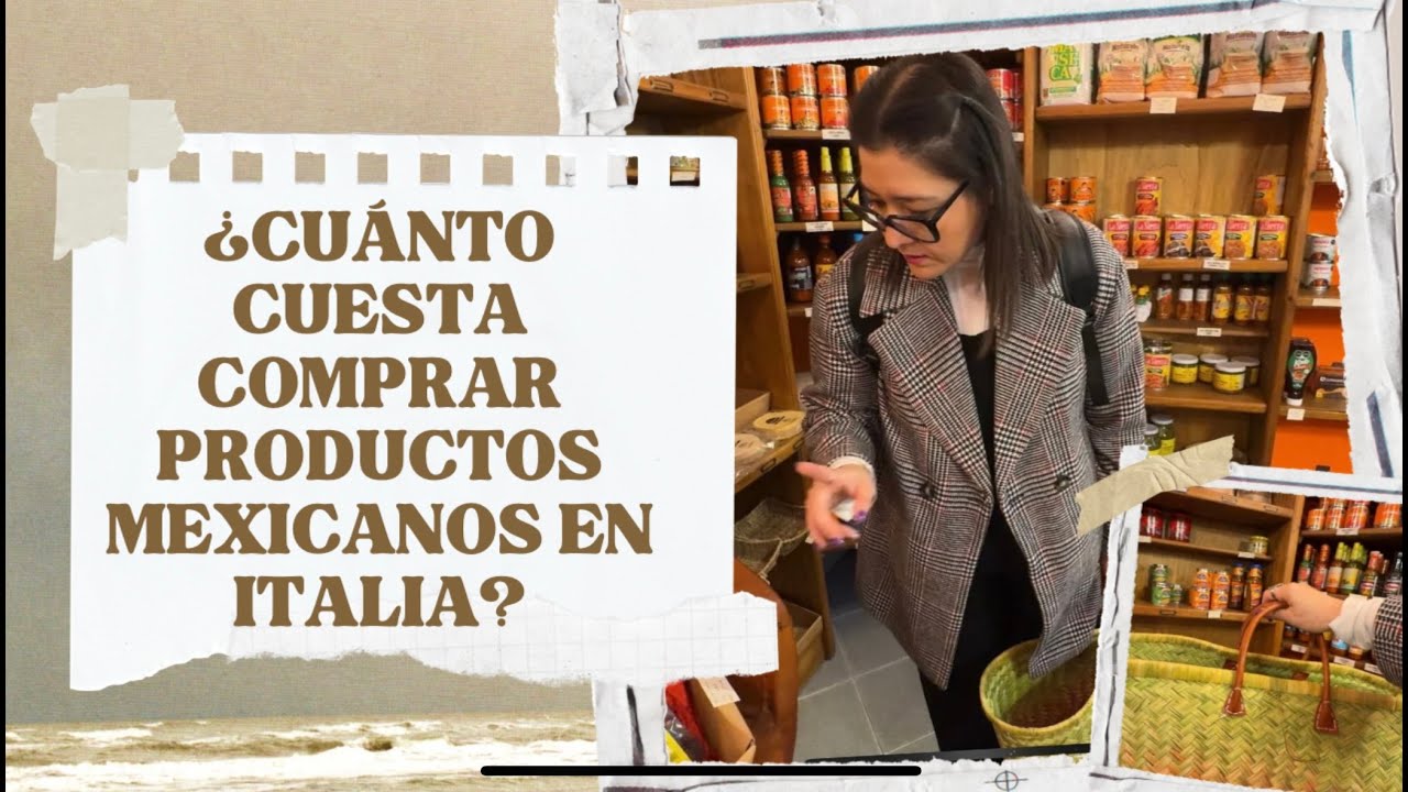 Mini despensa mexicana en Italia