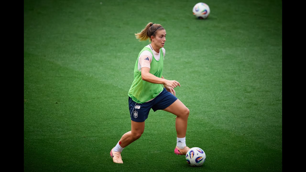 Spain Women&rsquo;s Team Final Training Before England Clash | UEFA Women&rsquo;s Nations League