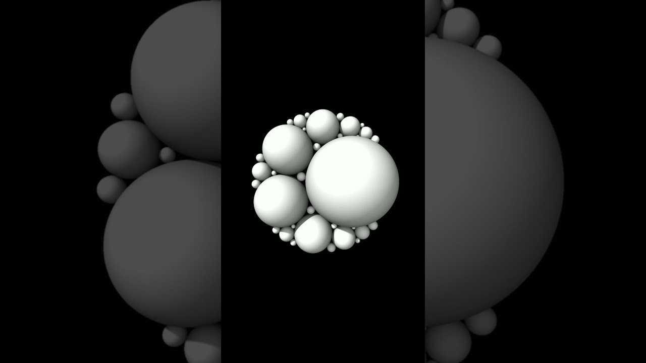 3D Sphere Symphony - Algorithmic Art