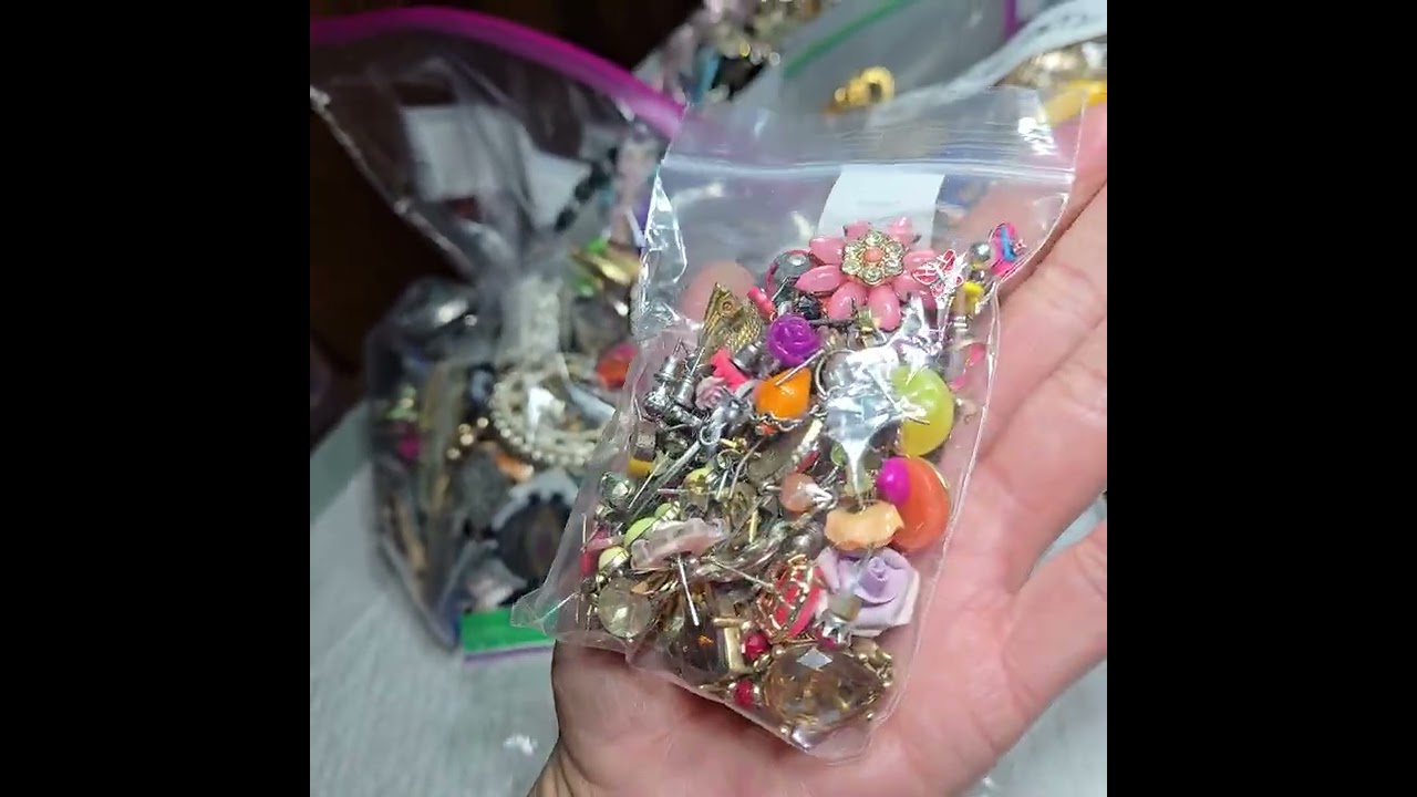1/7/26 auction win number 22 district.net davidsdealsssss 11lbs of earrings and what's in it