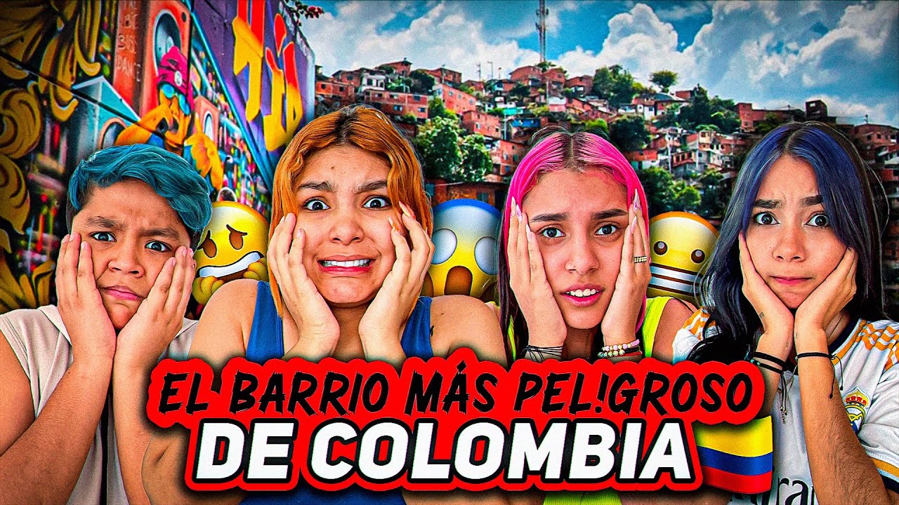 CONOCIMOS EL BARRIO MÁS PELIGROSO DE COLOMBIA 🇨🇴😱