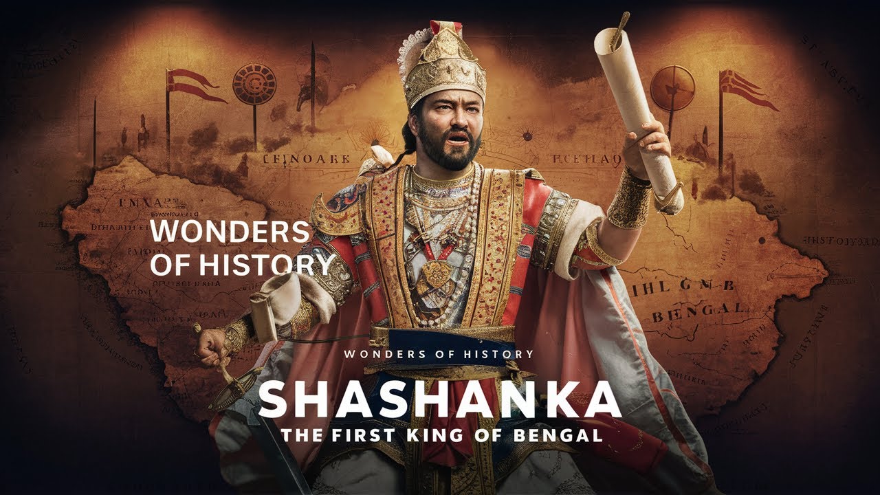 Shashanka - The King Of Bengal बंगाल के पहले राजा शशांक का #इतिहास #cbse #icse #upsc #ssc #bengal