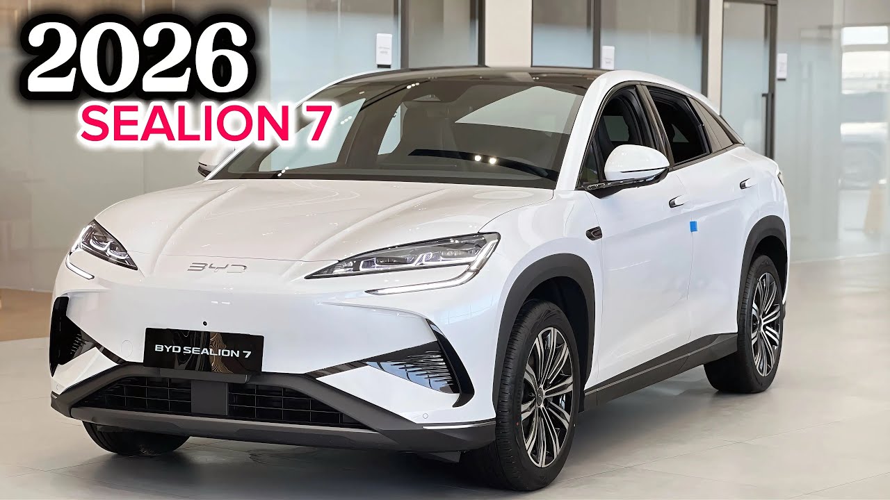 New BYD SEALION 7 SUV EV ( 2026 ): Power Meets innovation 