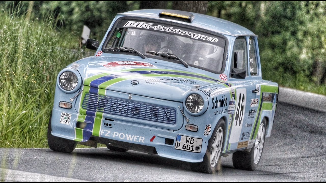 AvD Rallye Sachsen 2015 - Trabant P 601 Onboard - WP6 Weißensand 2