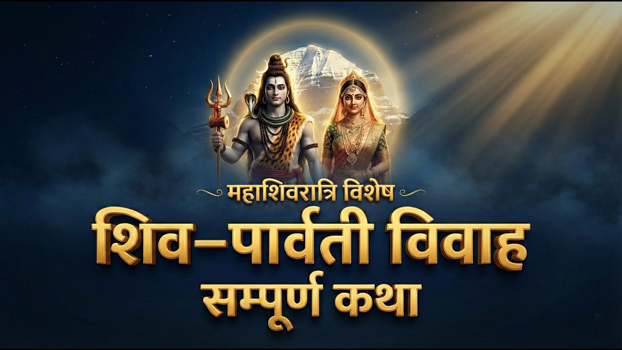 शिव–पार्वती विवाह की सम्पूर्ण कथा | महाशिवरात्रि विशेष | आध्यात्मिक रहस्य