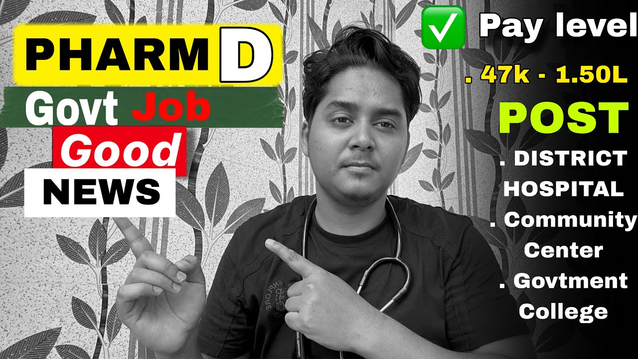 Pharm.D Role Explained 🔥 Clinical Pharmacist Govt Job Future | PCI Notice 2025 #pharmacystudents 
