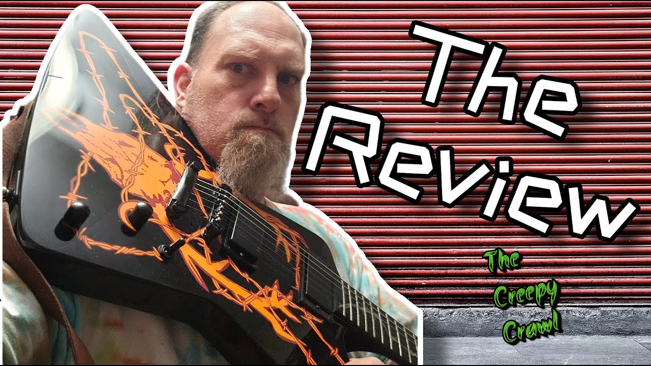 FAKE ESP (Chi-SP) James Hetfield Elk Skull Explorer REVIEW