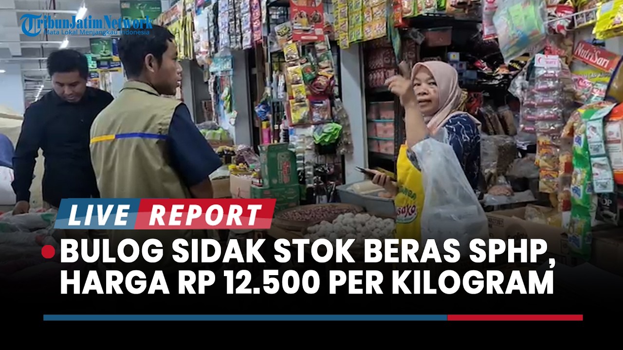 Bulog Ponorogo Sidak Harga dan Stok Beras SPHP Hingga Minyakita di Sejumlah Pasar, Jamin Stok Aman