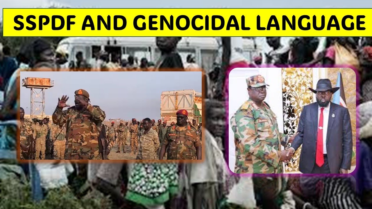 General Olony, SSPDF and Genocidal Language
