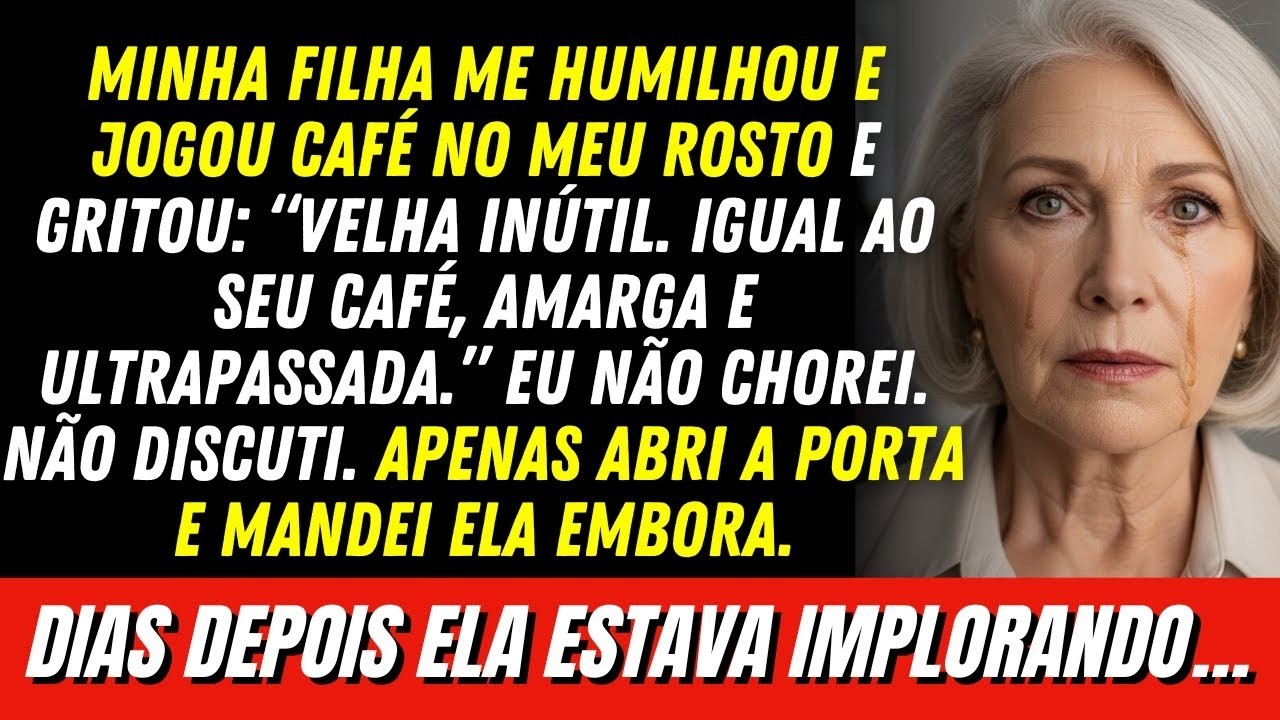 Minha filha JOGOU CAFÉ no meu rosto e me humilhou  Dias depois ela estava implorando por perdão…
