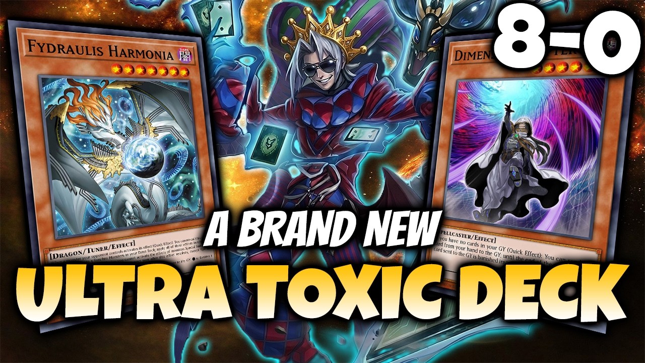 Oh My Goodness ‼️ Endless Disruptions & Draw 8 in 1 Turn with NEW Clown Control Deck [Master Duel]