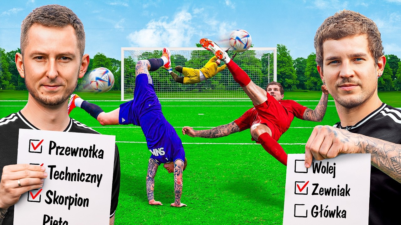GOL ROKU DANIELKA? 😱 STRZEL BRAMKĘ UŻWAJĄC KAŻDEJ TECHNKI STRZAŁU 