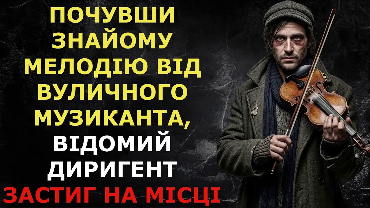 Почувши знайому мелодію від вуличного музиканта, відомий диригент застиг на місці
