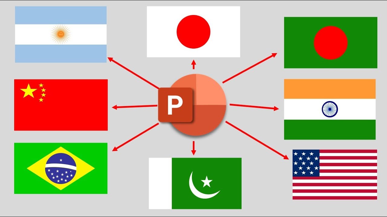 How to make Flag in Microsoft PowerPoint